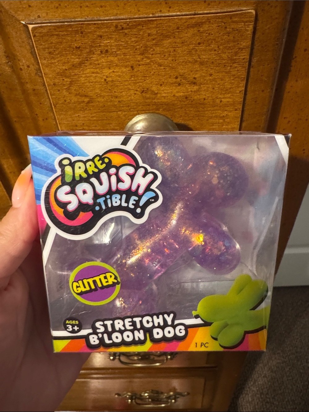 Stretchy B'loon (Balloon) Dog Purple